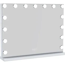 UNIQ XL Hollywood Spiegel met 15 LED Lampen & Touch| Hot