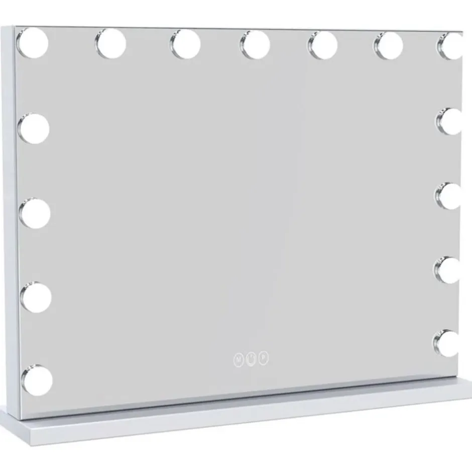 UNIQ XL Hollywood Spiegel met 15 LED Lampen & Touch| Hot