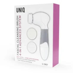 UNIQ 4‑in‑1 Elektrische Gezichtsborstel Oplaadbaar< Gezichtsreiniging