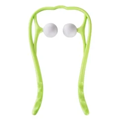 UNIQ Nek‑ & Schoudermassager – Handmatige Triggerpoint Roller, Verstelbaar, Groen| Online