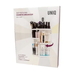 UNIQ 360° Roterende Make‑up Organizer - Wit| Clearance