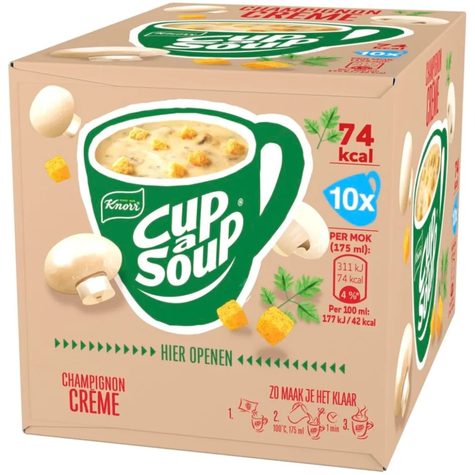 Unox Champignon Crème Cup-a-Soup|Cup A Soup Hot
