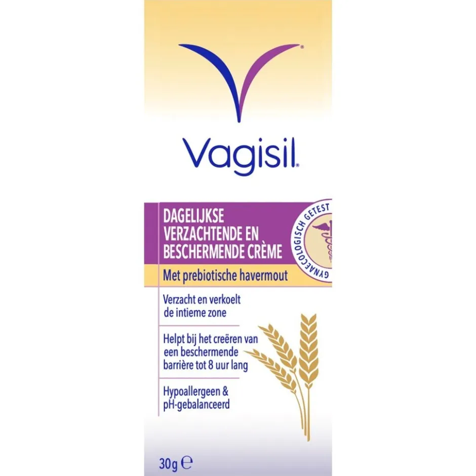 Vagisil Dagelijkse Verzachtende en Beschermende Crème< Intieme Ongemakken