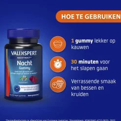 Valdispert Nacht Gummies< Natuurlijke Supplementen|Rust En Ontspanning