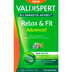 Valdispert Relax & Fit Advanced Tabletten< Natuurlijke Supplementen|Rust En Ontspanning
