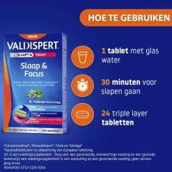 Slaap & Focus Tabletten|Valdispert New