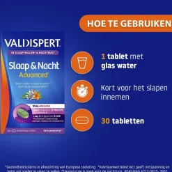 Valdispert Slaap & Nacht Advanced Tabletten< Rust En Ontspanning