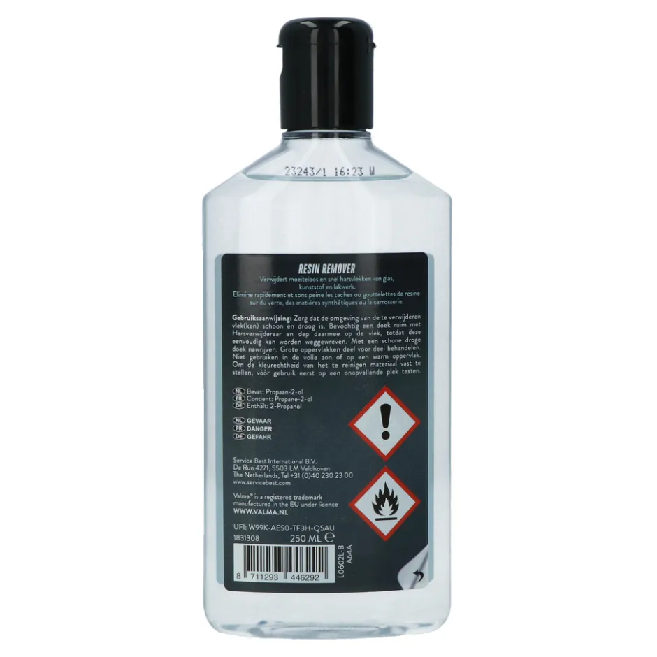 Valma A64A Harsverwijderaar 250ml| Best