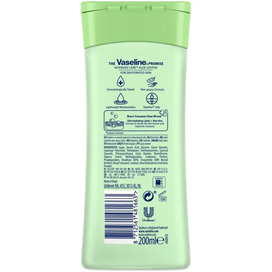 Vaseline Intensive Care Aloë Soothe Bodylotion< Bodylotion
