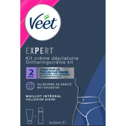 Veet Expert Ontharingscrème Kit voor je Bikinilijn<Heren Ontharingscreme, Wax En Hars