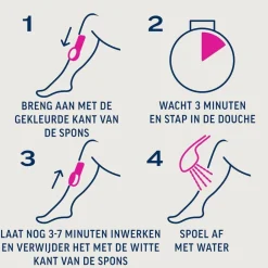Veet In-Shower Ontharingscrème voor de Gevoelige Huid<Heren Ontharingscreme, Wax En Hars