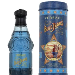 Versace Blue Jeans Man - Eau de Toilette 75 ml<Heren Herenparfum