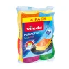 Schuursponzen Pur Active Colors 4 Stuks|Vileda Discount