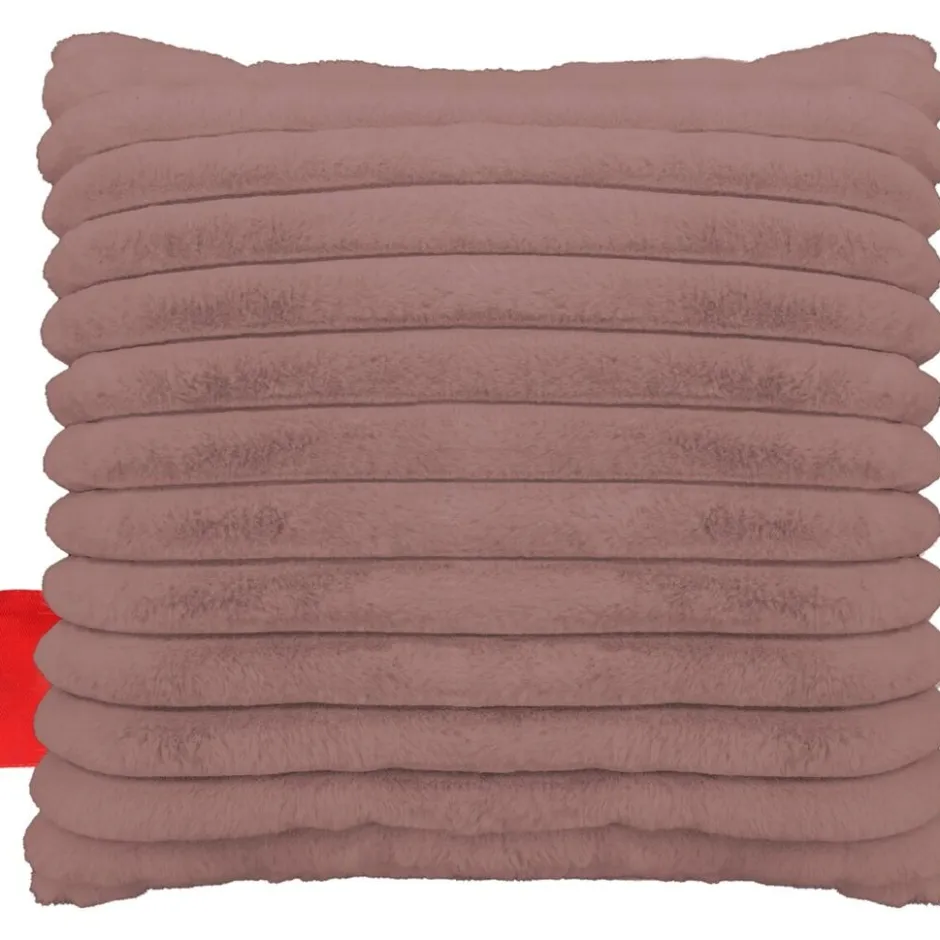 Ribfleece Verwarmd Sierkussen|Villa Volance Outlet