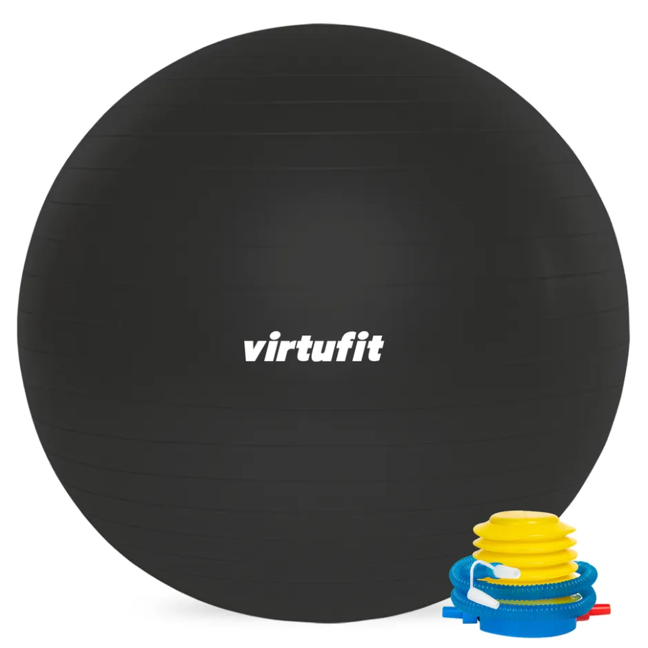 VirtuFit Anti-Burst Fitnessbal Pro Gymbal Swiss Ball Met Pomp< Fitnessmaterialen