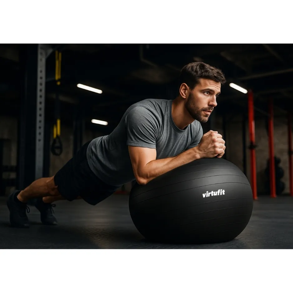 VirtuFit Anti-Burst Fitnessbal Pro Gymbal Swiss Ball Met Pomp< Fitnessmaterialen
