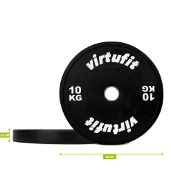VirtuFit Bumper Plate Olympische Halterschijf van Rubber< Halters En Gewichten