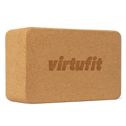 VirtuFit Ecologisch Premium Kurk Yoga Blok< Yoga Accessoires