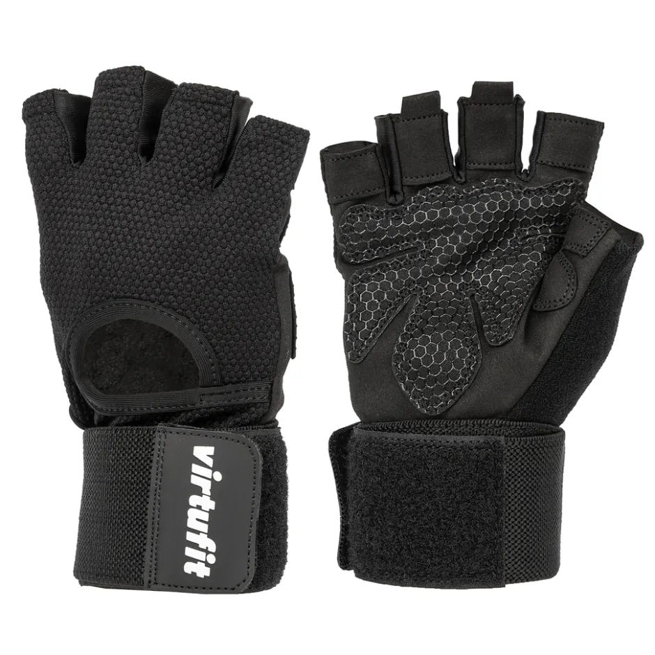 VirtuFit Fitnesshandschoenen Pro met Wristwrap< Fitnessmaterialen