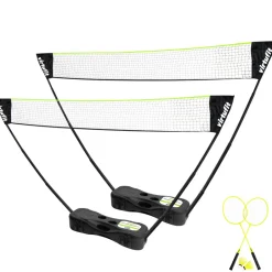 VirtuFit 2-in-1 Portable Badminton- en Tennis Set< Badminton