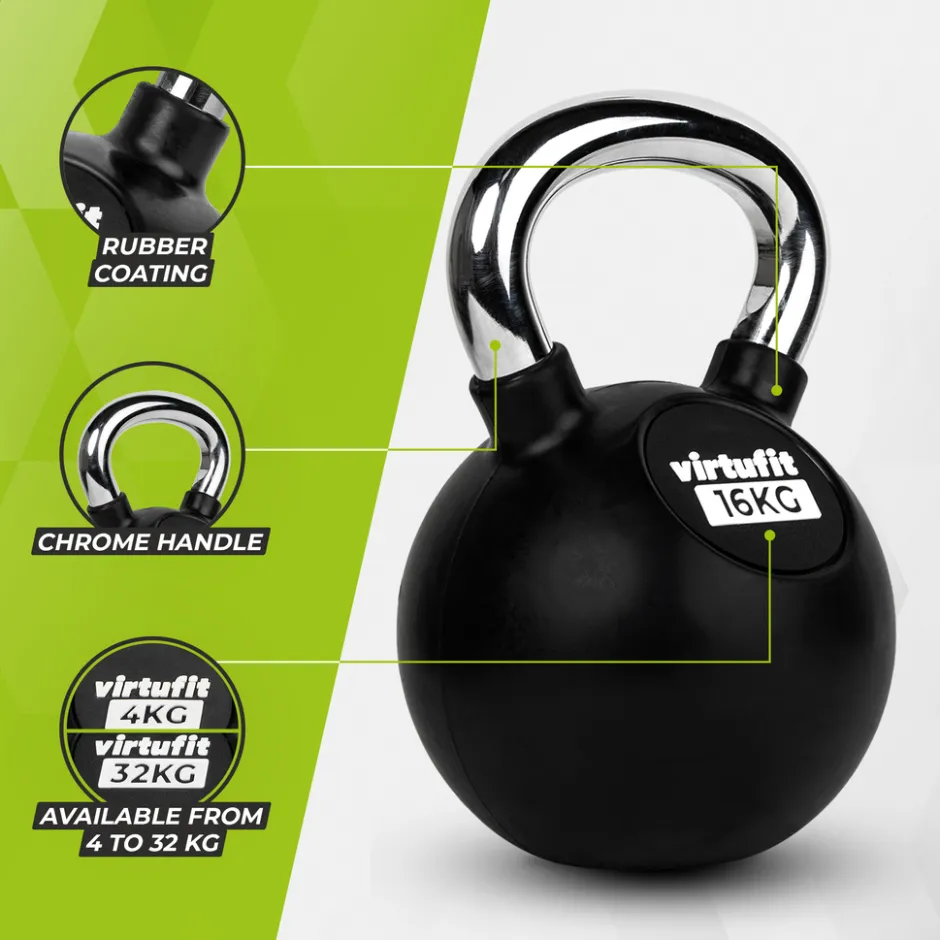VirtuFit Kettlebell< Halters En Gewichten