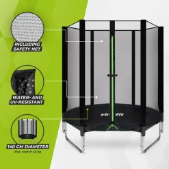 VirtuFit Kindertrampoline met Veiligheidsnet< Speeltoestellen