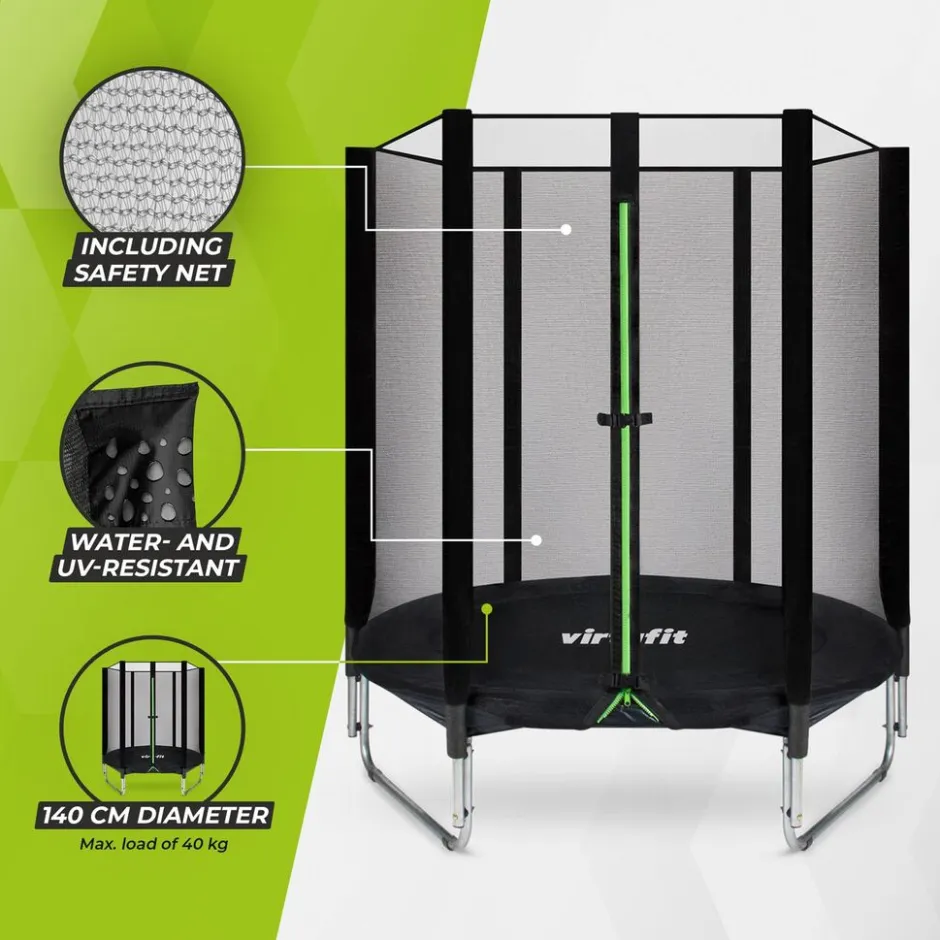 VirtuFit Kindertrampoline met Veiligheidsnet< Speeltoestellen