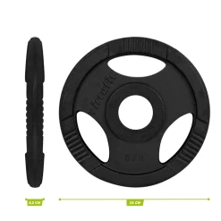 VirtuFit Olympische Gietijzeren Halterschijf< Halters En Gewichten