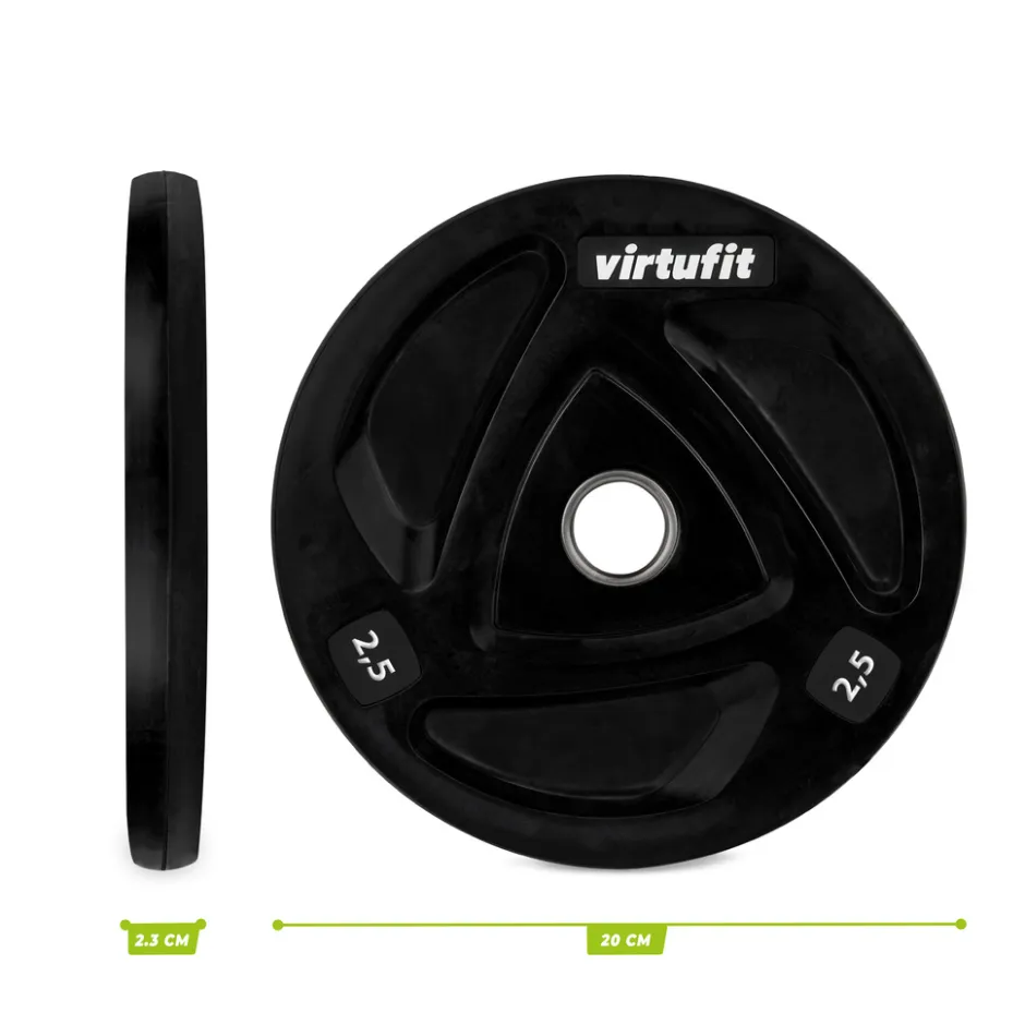 VirtuFit Olympische Rubberen Halterschijf< Halters En Gewichten
