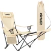 Opvouwbare Camping Stoel met Voetsteun|VirtuFit Hot