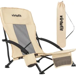 VirtuFit Opvouwbare Strandstoel< Buiten En Vrije Tijd