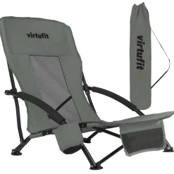 VirtuFit Opvouwbare Strandstoel< Buiten En Vrije Tijd