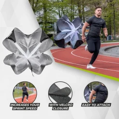 VirtuFit Pro Speed Parachute Inclusief draagtas< Hardlopen En Wandelen