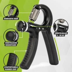 Verstelbare Handknijper Knijphalter|VirtuFit Hot