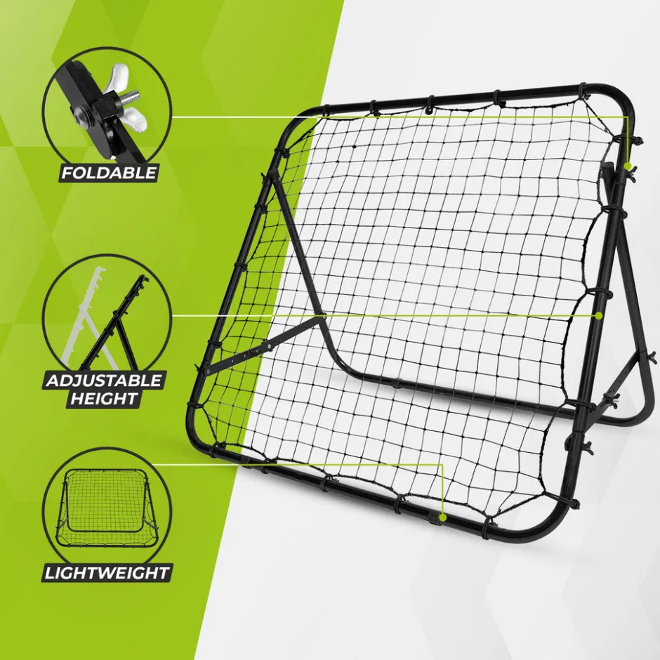 VirtuFit Verstelbare Rebounder< Voetbal