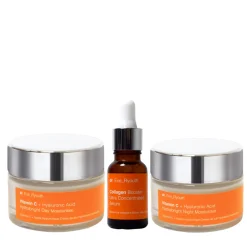 Vitamine C + Hyaluronzuur Hydra Bright Set< Geschenkset Voor Haar