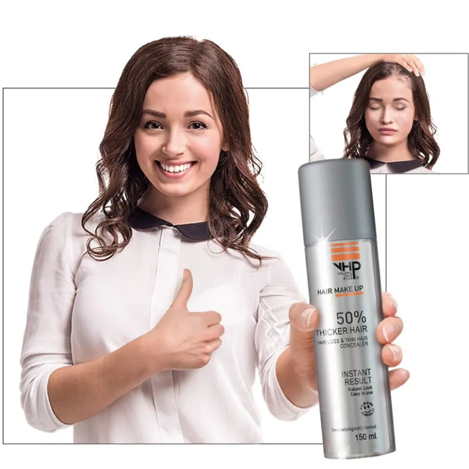 Plus Donker Bruin Verdikkende Hairspray|Volume hair Outlet
