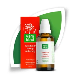 VSM Tussikind Siroop Suikervrij< Natuurlijke Zelfzorgmiddelen