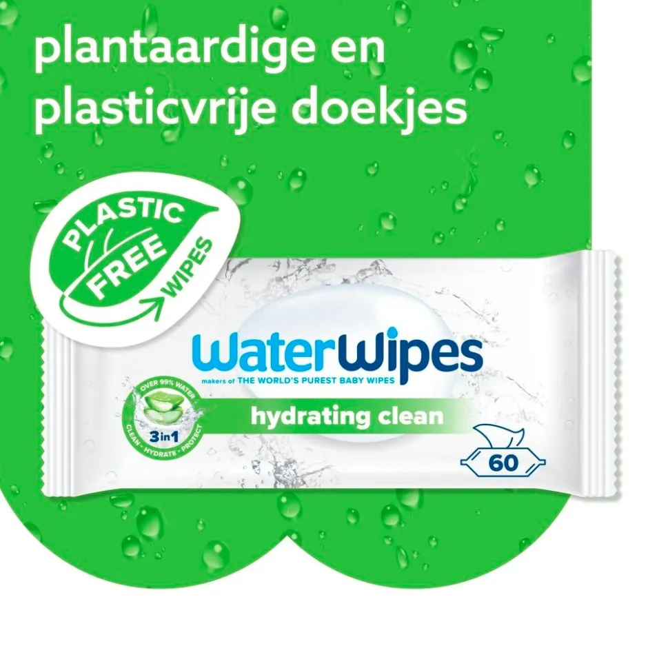 Hydrating Clean Babydoekjes|Waterwipes Hot