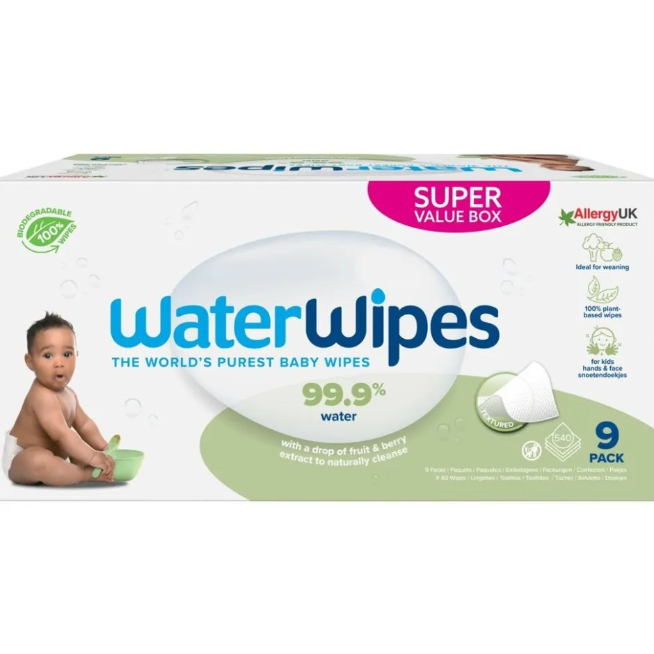 Waterwipes Snoetendoekjes< Snoetenpoetsers