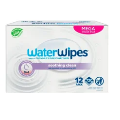 Waterwipes Soothing Clean Babydoekjes< Billendoekjes