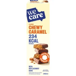 Chewy Caramel Meal Replacement Bars|WeCare New