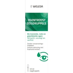 Ogentroost Oogdruppels|Weleda