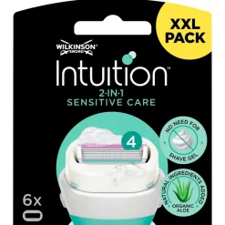 Wilkinson Sword Intuition 2-in-1 Sensitive Navulmesjes<Heren Scheermesjes