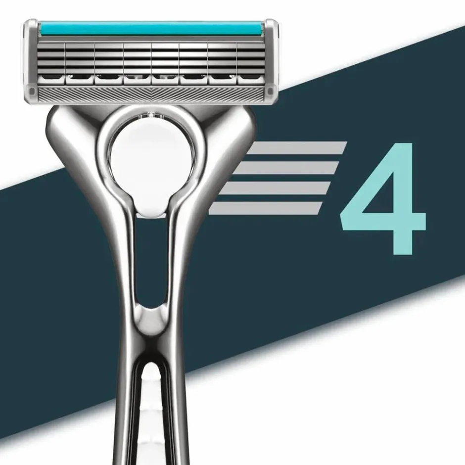 Wilkinson Sword Quattro Titanium Sensitive Limited Edition Scheermes<Heren Scheerapparaten