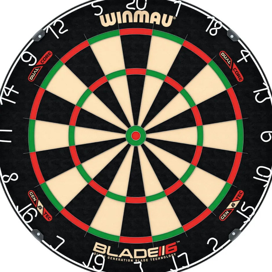 Winmau Blade 6 Dual Core Dartbord< Dart Accessoires
