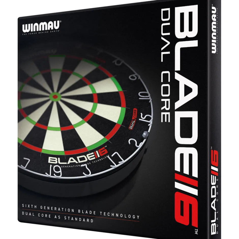 Winmau Blade 6 Dual Core Dartbord< Dart Accessoires