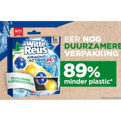 Kracht Actief Citrus Toiletblok|Witte Reus