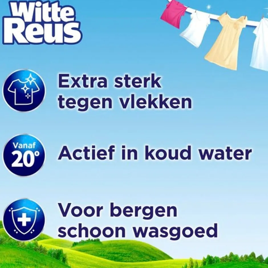 Witte Reus Waspoeder< Wasmiddel