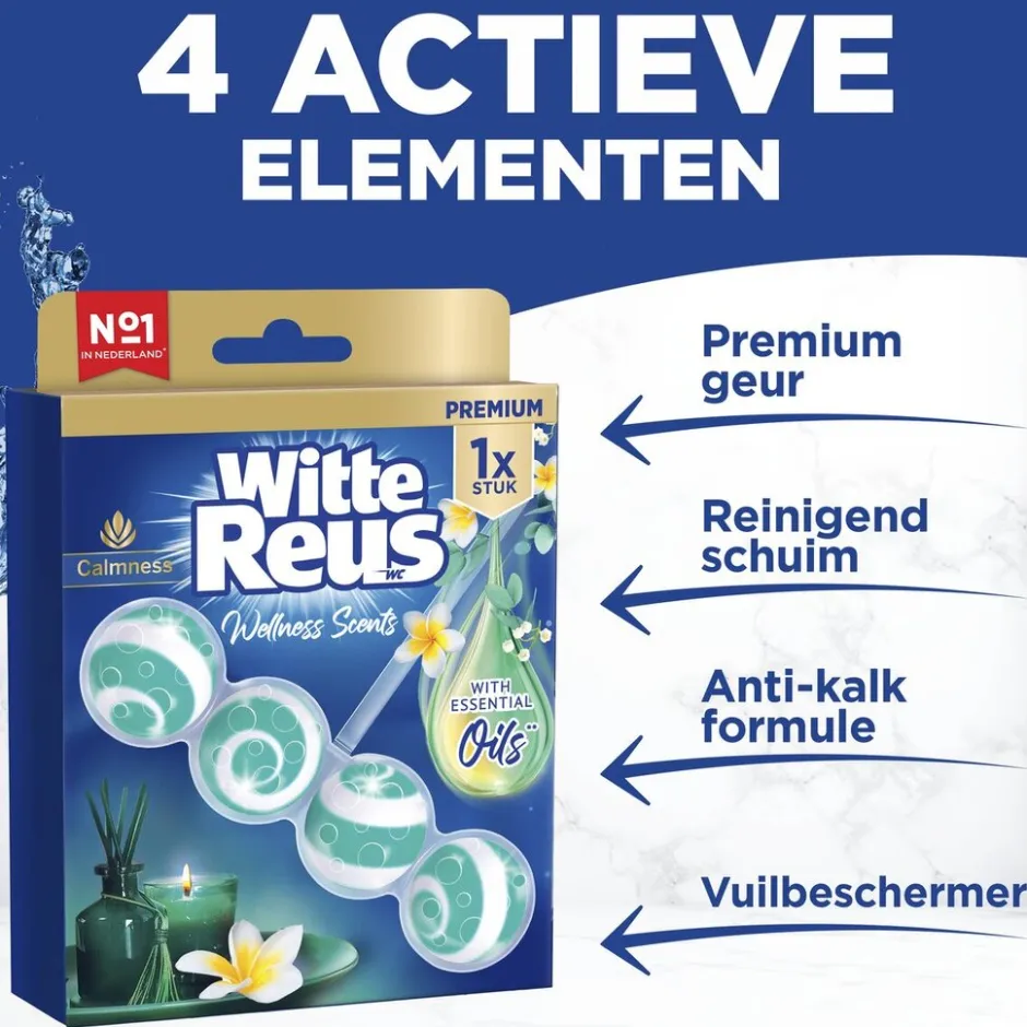 Witte Reus Welness Scents Calmness Toiletblok< Toiletblokken